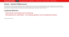 Desktop Screenshot of fuer-gesunde-familien.ch